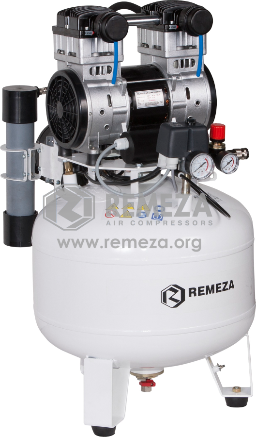 REMEZA Компрессор поршневой безмасляный СБ4-50.OLD20СМ (3043960)