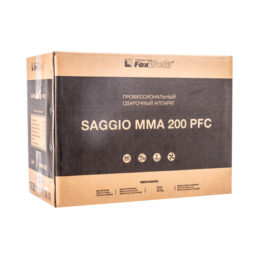 Foxweld Сварочный инвертор SAGGIO MMA 200 PFC