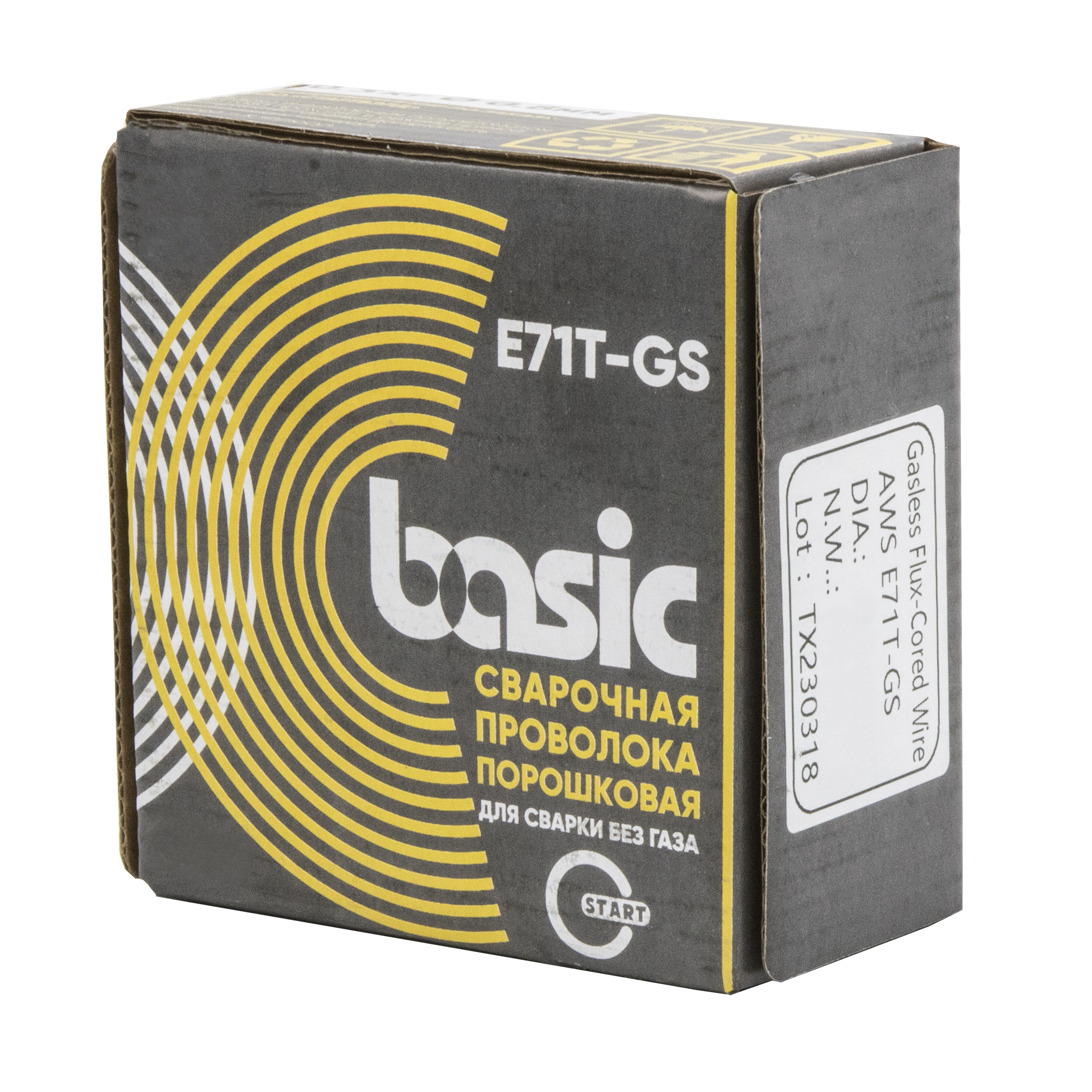 START Проволока порошковая самозащитная Basic E71T-GS