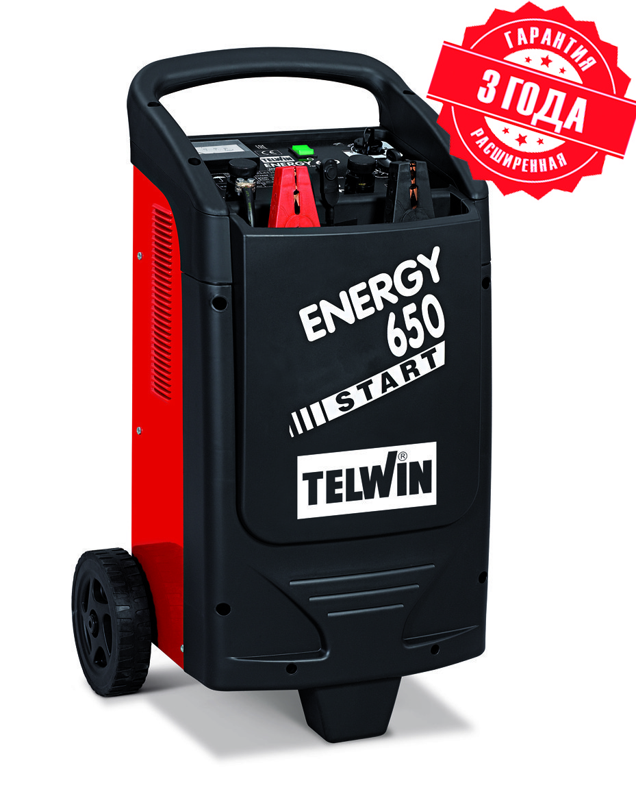 TELWIN Пуско-зарядное устройство ENERGY 650 START 230-400V 12-24V