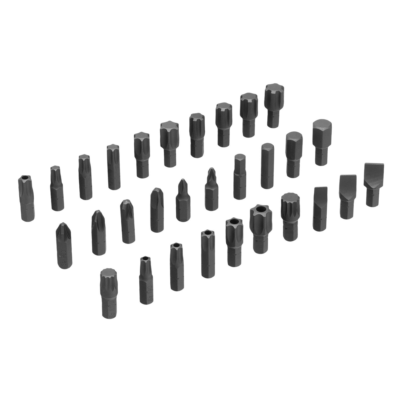 DENZEL Набор инструментов 1/2", 3/8", 1/4", CrV, S2, пластиковый кейс, 232 предмета