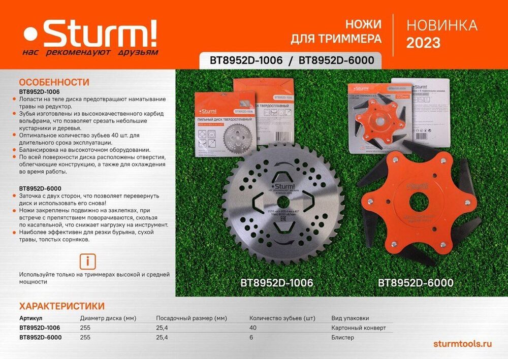 Sturm! Аккумуляторный перфоратор CRH1822 1BatterySystem