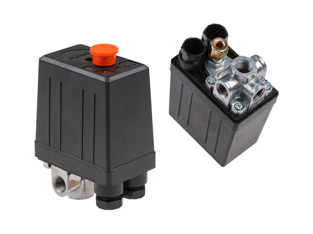 ECO Прессостат 4-ходовой для компрессора AES-414P