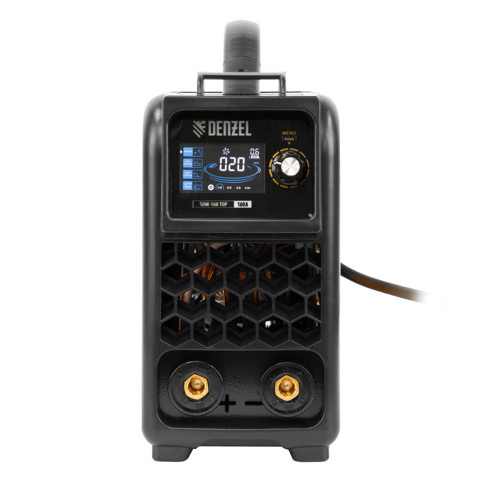 DENZEL Сварочный инвертор SDM-160 Top