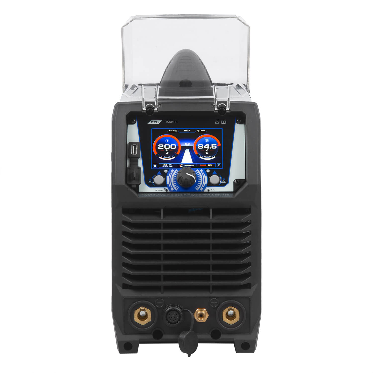 ПТК Аргонодуговой аппарат HANKER MULTIWAVE TIG 200 P AC/DC PFC LCD H05