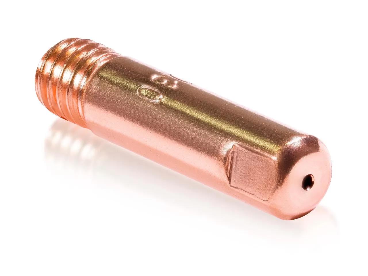 Кедр Наконечники сварочные для горелок MIG/MAG (PRO, E-Cu, М6 / Ø 0.8мм (6.0 / 25), прямой, 7160034)