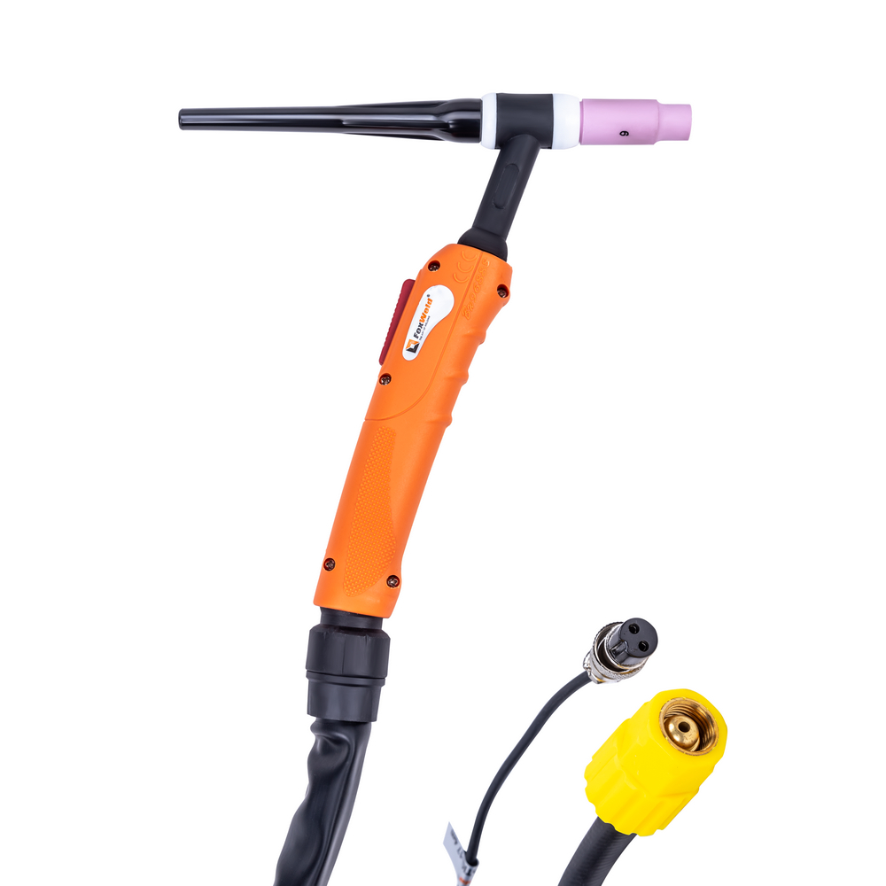 Foxweld UnoTIG-17 / SRT-17V (UnoTIG-17, кнопка, 4 m, M16x1.5 (без силового разъема), 4567)