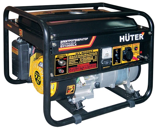 Huter Портативный бензогенератор DY4000LX