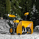 DENZEL Снегоуборщик бензиновый SBM 610, 212 cc, ручной старт, фара