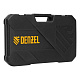 DENZEL Набор инструментов 1/2", 1/4", CrV, S2, пластиковый кейс, 84 предмета