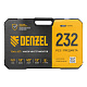 DENZEL Набор инструментов 1/2", 3/8", 1/4", CrV, S2, пластиковый кейс, 232 предмета