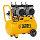 DENZEL Компрессор DLS 2200/50, 2200 Вт, 2x1100, 50 л, 380 л/мин безмасляный, малошумный(58031)