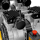 DENZEL Компрессор DLS 2200/50, 2200 Вт, 2x1100, 50 л, 380 л/мин безмасляный, малошумный(58031)