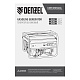 DENZEL Генератор бензиновый GE 6900, 5.5 кВт, 220 В/50 Гц, 25 л, ручной старт