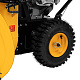 DENZEL Снегоуборщик бензиновый SBM 610, 212 cc, ручной старт, фара
